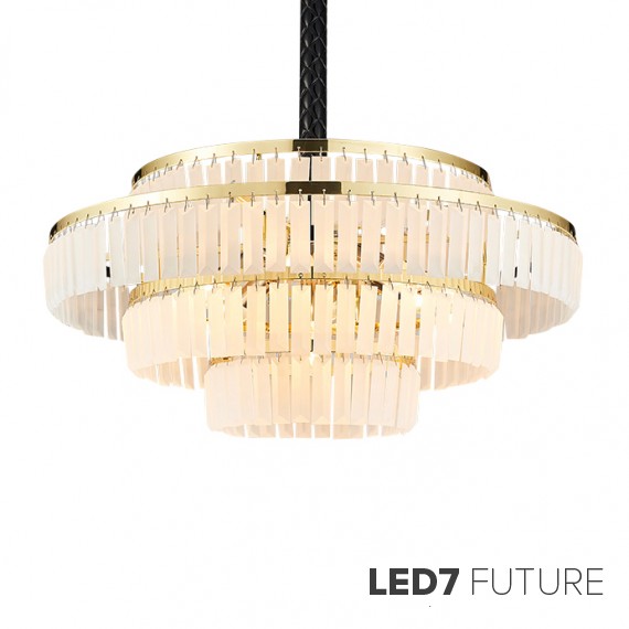 Loft Industry Modern - Spring Chandelier